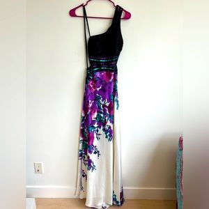 Floor length prom dress